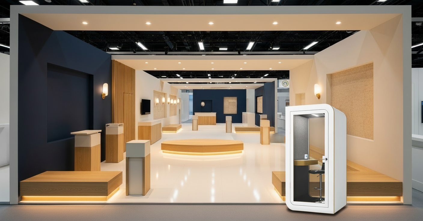 Jak navrhnout výstavní stánek, který zaujme — 7 principů