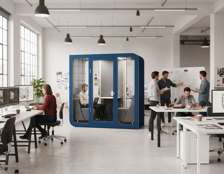 Silentbox Duet v modré barvě